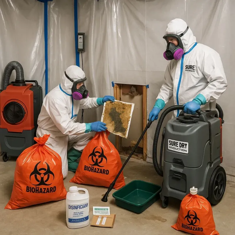 Contaminated Water Handling Protocols process in Liberty, SC