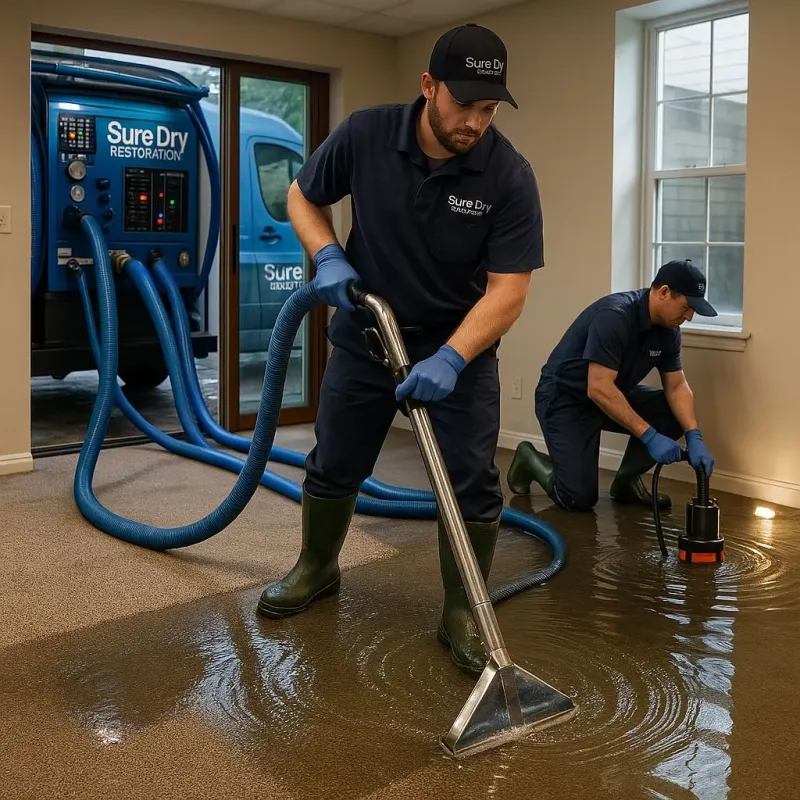 Water Extraction and Removal process in Liberty, SC